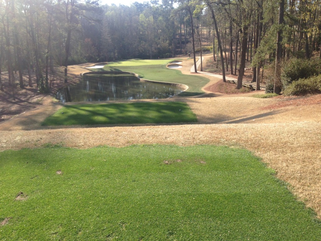 Augusta Country Club applies Endurant FW at a rate of 7 gallons per acre 
