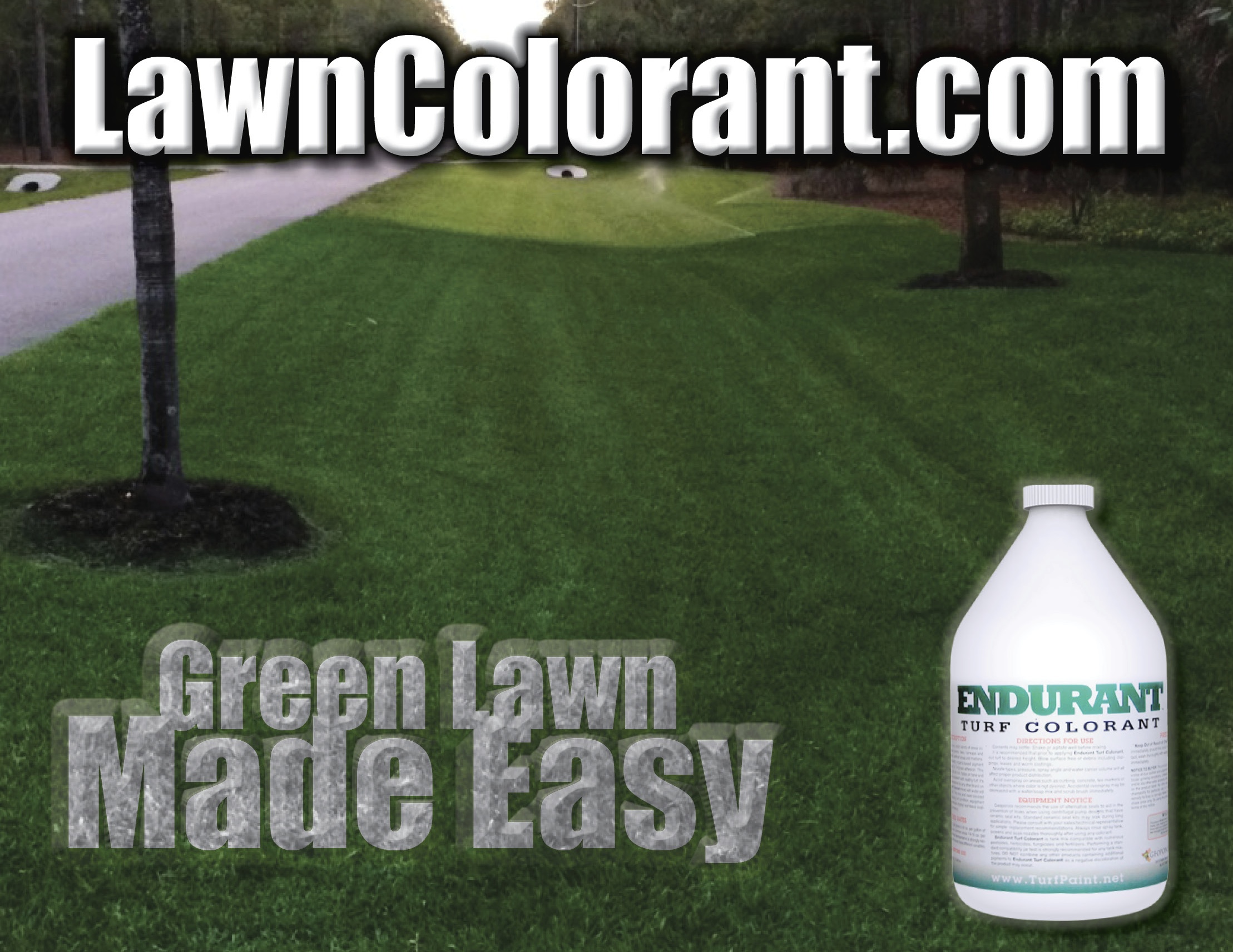 Grass Dye Endurant organic grass paint boosts home sales 