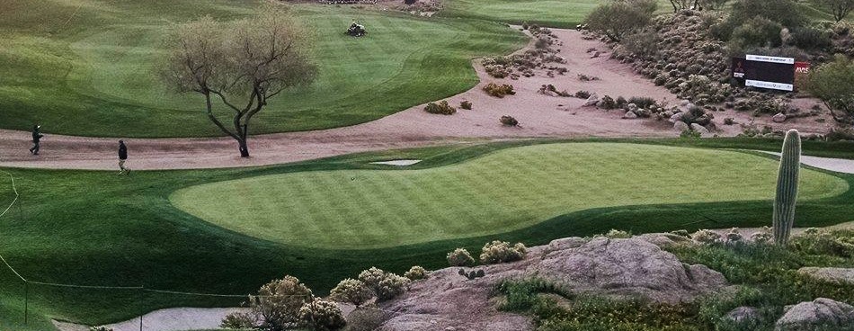 Endurant PR organic turf colorant gets Cochise course at Dessert Mountain ready for millions of viewers and world class players at Schwab Cup.