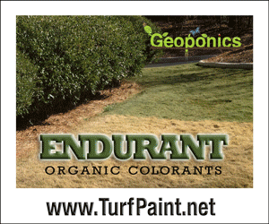 Endurant Organic Turf Paint the colorant for homes and used by turf professionals and golf course superintendents for years