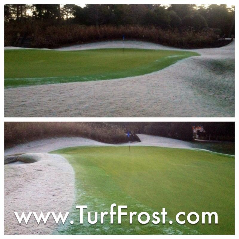 Turf frost delays prevented with Penterra