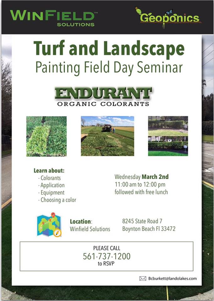 Turf Paint Field Day