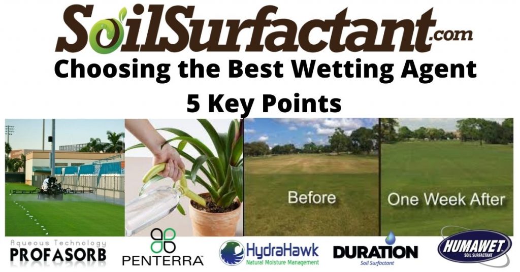 How to choose the best wetting agent: 5 key factors