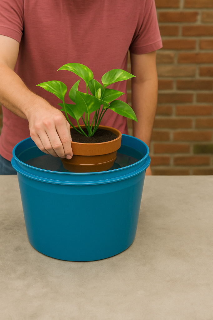 vintage plant pots Prometheus Planter. Vintage Terracotta Large Pot
